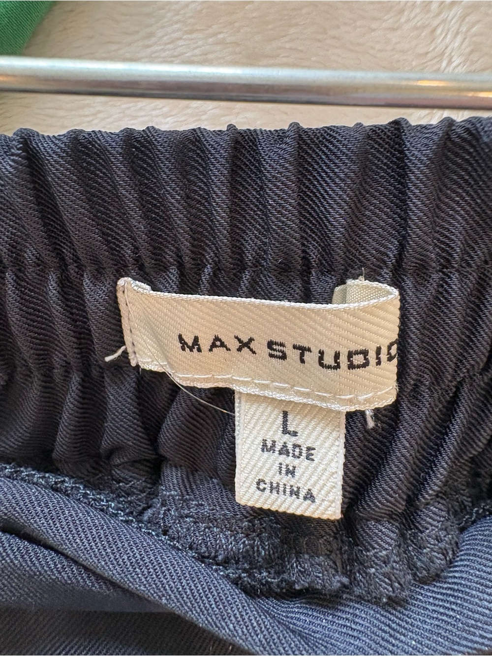 Women’s Black High-Rise Casual Shorts - Picture 4 of 5